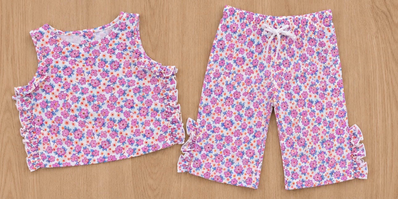 Pink Petals Duo Set