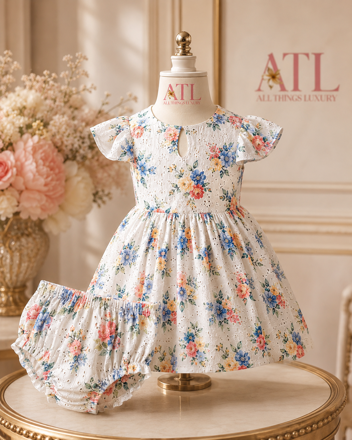 Peek-A-Boo Bloom Dress