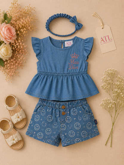 Blue Seaside Bloom Duo