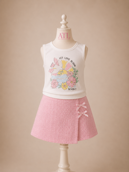 Pink Sorbet Skort Set