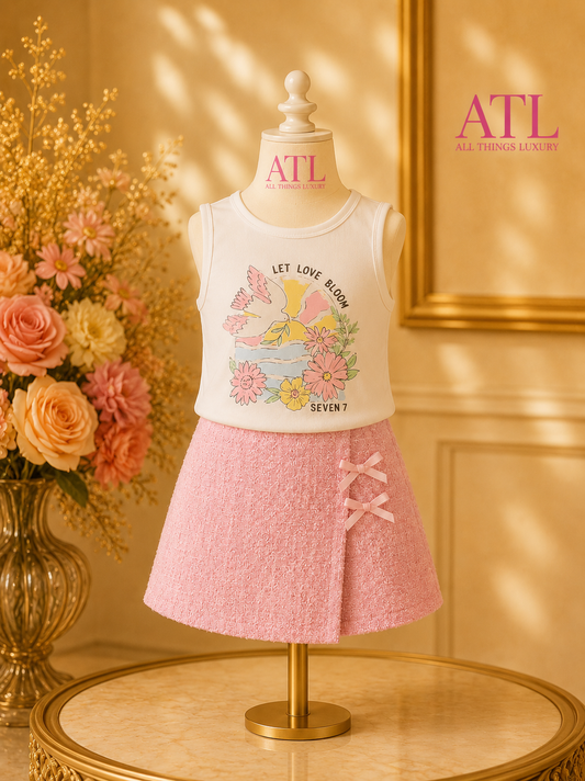 Pink Sorbet Skort Set