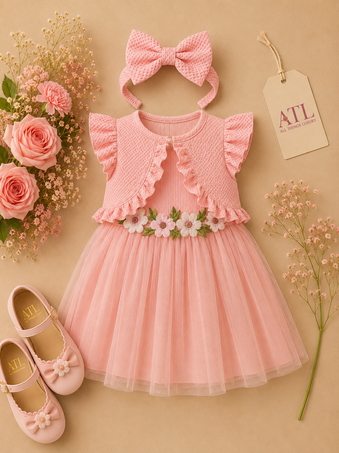 Penelope Pink Dress