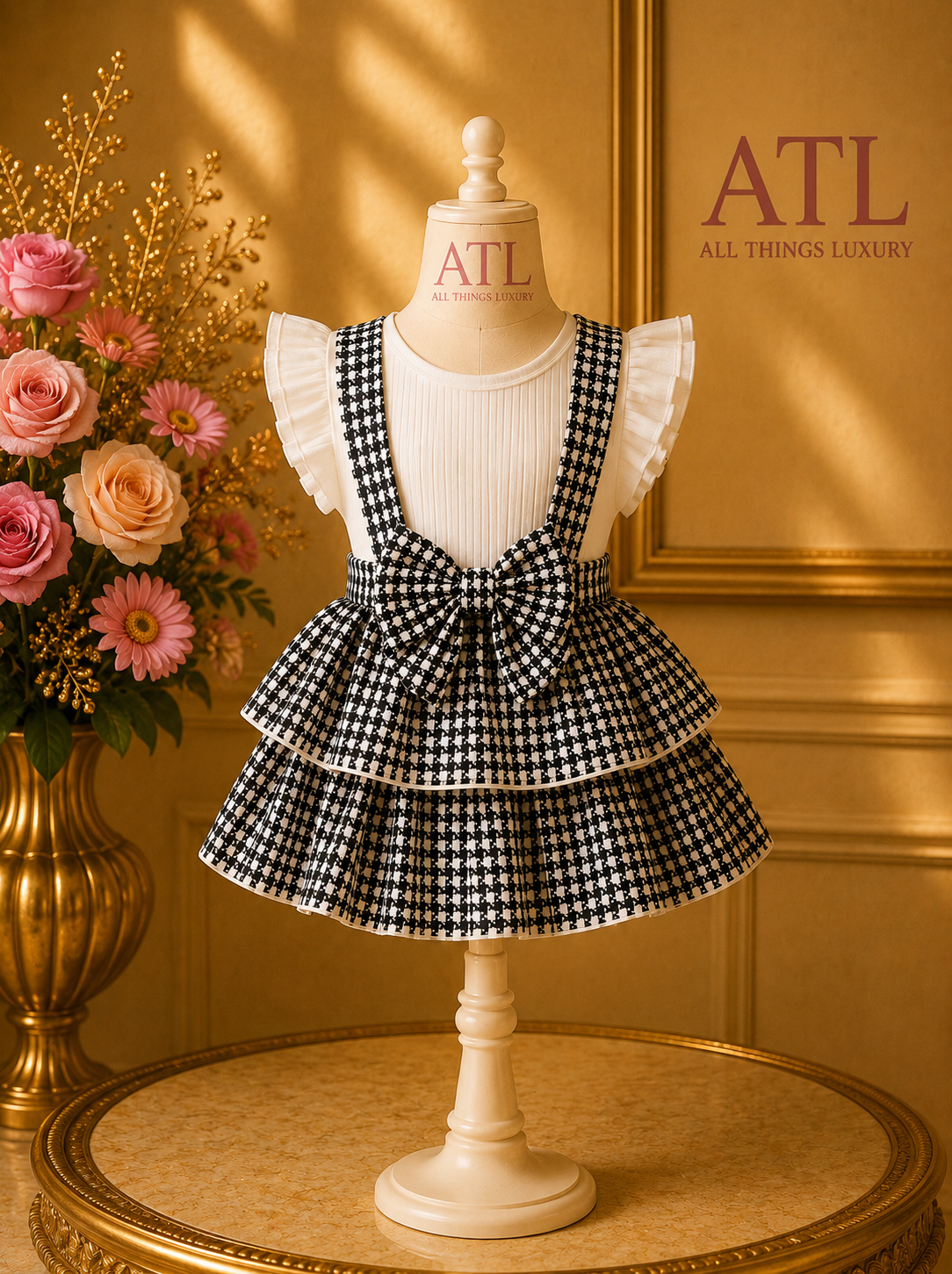 Bridget Bow Dress