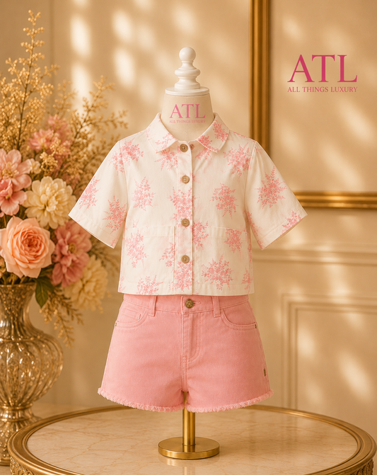 Blush Blossom Denim Duo