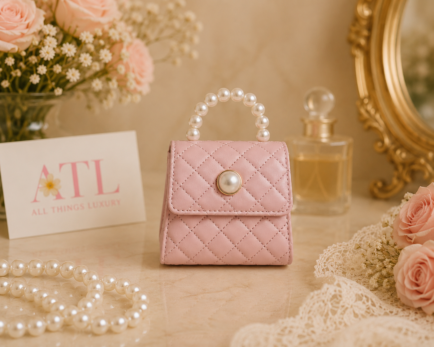 Mini Luxe Pearl Purse