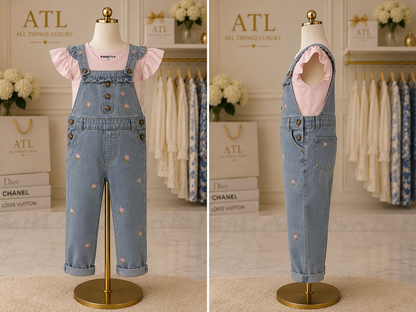 Tiny Bop Petals Coveralls