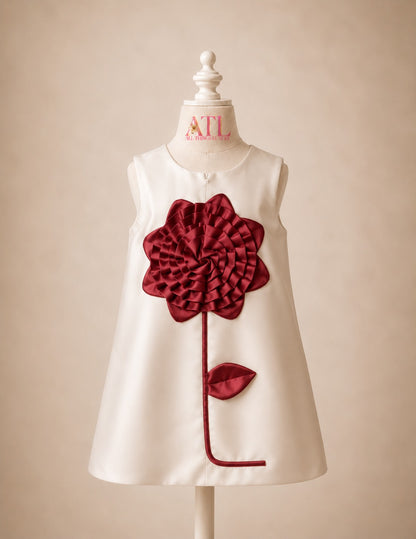 Scarlet Bloom Dress