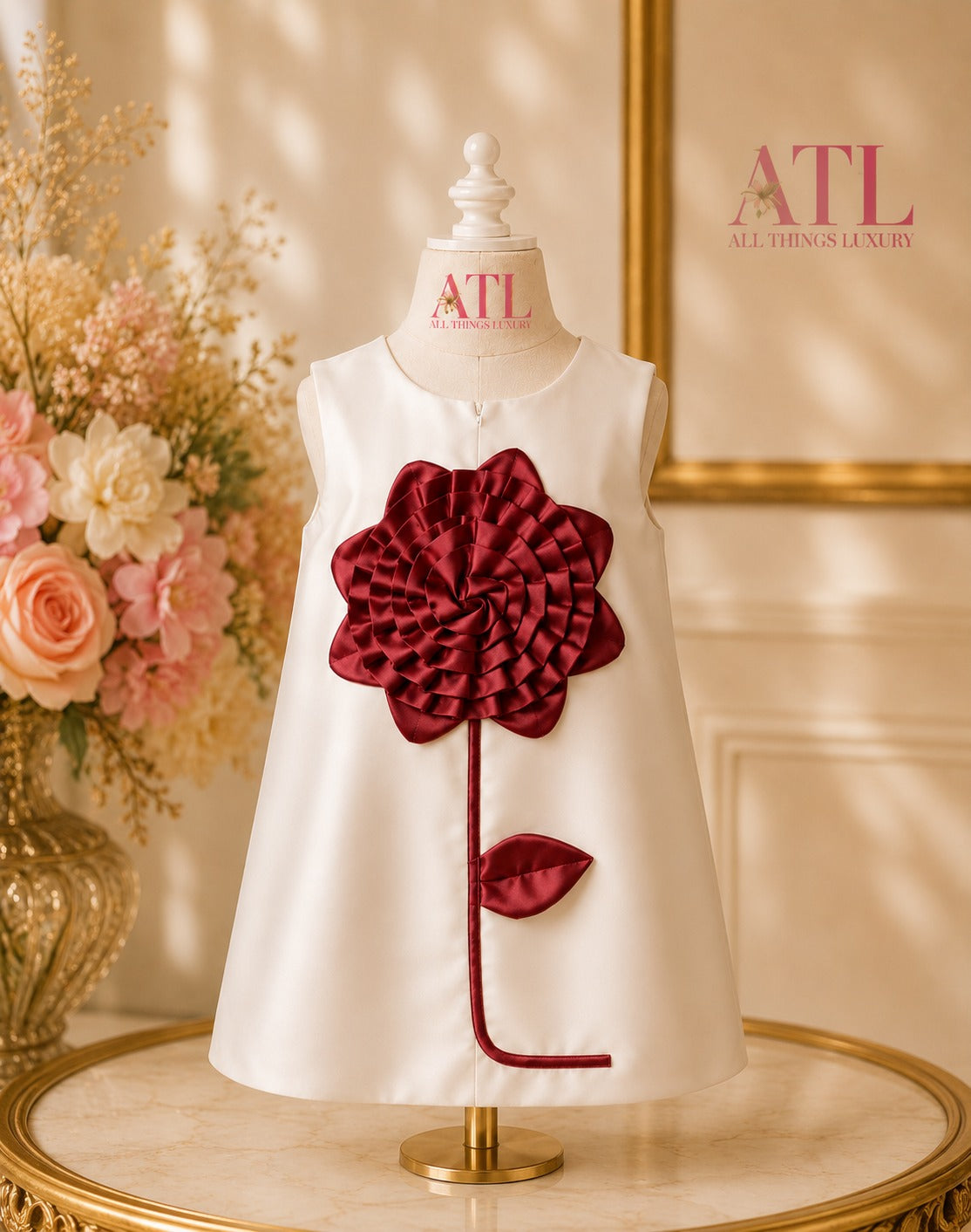Scarlet Bloom Dress